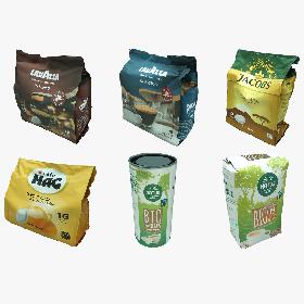 Coffee Packaging  Collection 04 model